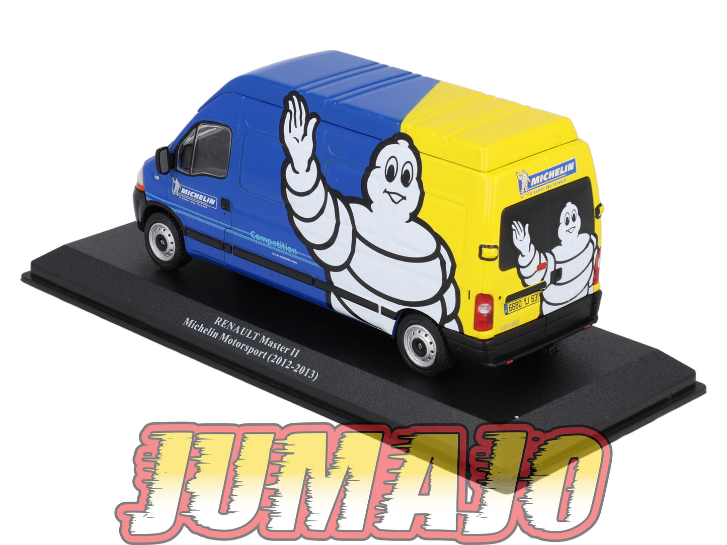 VAR23 Voiture 1/43 ALTAYA Rallye d'assistance RENAULT Master II Michelin Motorsport 2012-2013