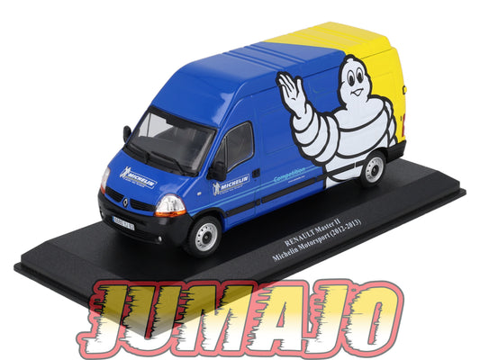 VAR23 Voiture 1/43 ALTAYA Rallye d'assistance RENAULT Master II Michelin Motorsport 2012-2013