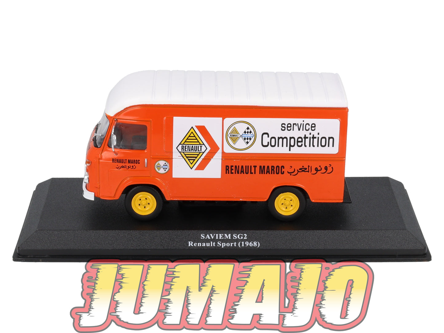 VAR25 Voiture 1/43 ALTAYA Rallye d'assistance SAVIEM SG2 Renault Sport Service Compétition 1968