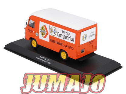 VAR25 Voiture 1/43 ALTAYA Rallye d'assistance SAVIEM SG2 Renault Sport Service Compétition 1968