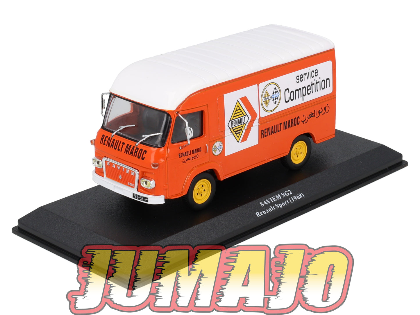 VAR25 Voiture 1/43 ALTAYA Rallye d'assistance SAVIEM SG2 Renault Sport Service Compétition 1968