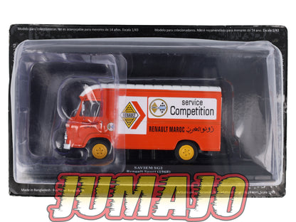 VAR25 Voiture 1/43 ALTAYA Rallye d'assistance SAVIEM SG2 Renault Sport Service Compétition 1968
