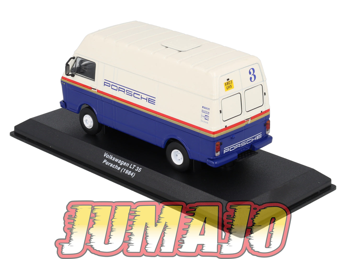 VAR28 Voiture 1/43 ALTAYA Rallye d'assistance VOLKSWAGEN LT 35 Porsche 1984