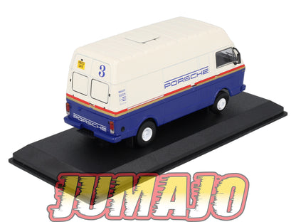 VAR28 Voiture 1/43 ALTAYA Rallye d'assistance VOLKSWAGEN LT 35 Porsche 1984