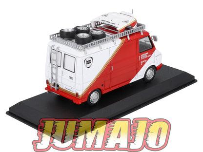 VAR29 Voiture 1/43 ALTAYA Rallye d'assistance FIAT 242 Phase 1 Team Tre Gazelle 1984