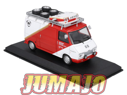 VAR29 Voiture 1/43 ALTAYA Rallye d'assistance FIAT 242 Phase 1 Team Tre Gazelle 1984