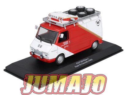 VAR29 Voiture 1/43 ALTAYA Rallye d'assistance FIAT 242 Phase 1 Team Tre Gazelle 1984
