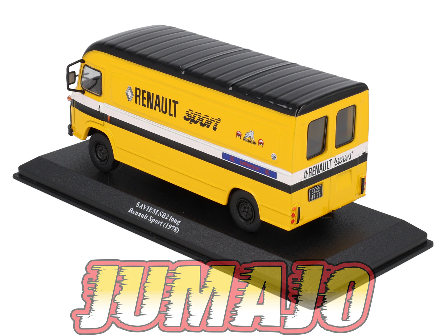 VAR2 Voiture 1/43 ALTAYA Rallye d'assistance SAVIEM SB2 Long Calberson Renault Sport 1978