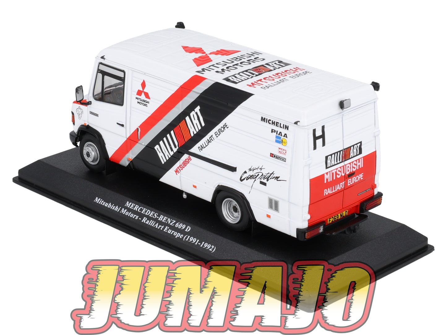 VAR30 Voiture 1/43 ALTAYA Rallye d'assistance MERCEDES BENZ 609D Mitsubishi Motors Ralliart Europe 1991-1992