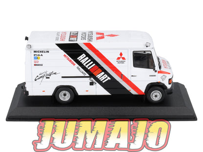 VAR30 Voiture 1/43 ALTAYA Rallye d'assistance MERCEDES BENZ 609D Mitsubishi Motors Ralliart Europe 1991-1992