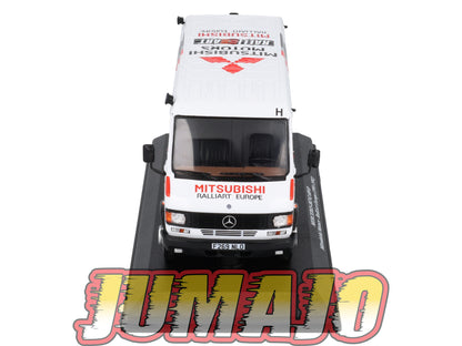 VAR30 Voiture 1/43 ALTAYA Rallye d'assistance MERCEDES BENZ 609D Mitsubishi Motors Ralliart Europe 1991-1992