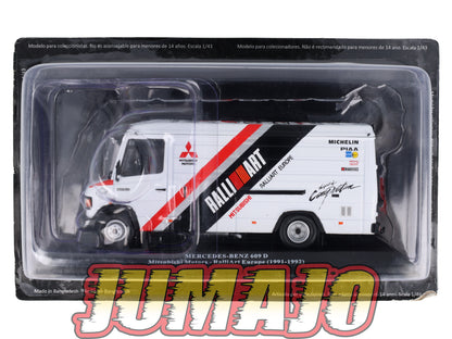 VAR30 Voiture 1/43 ALTAYA Rallye d'assistance MERCEDES BENZ 609D Mitsubishi Motors Ralliart Europe 1991-1992
