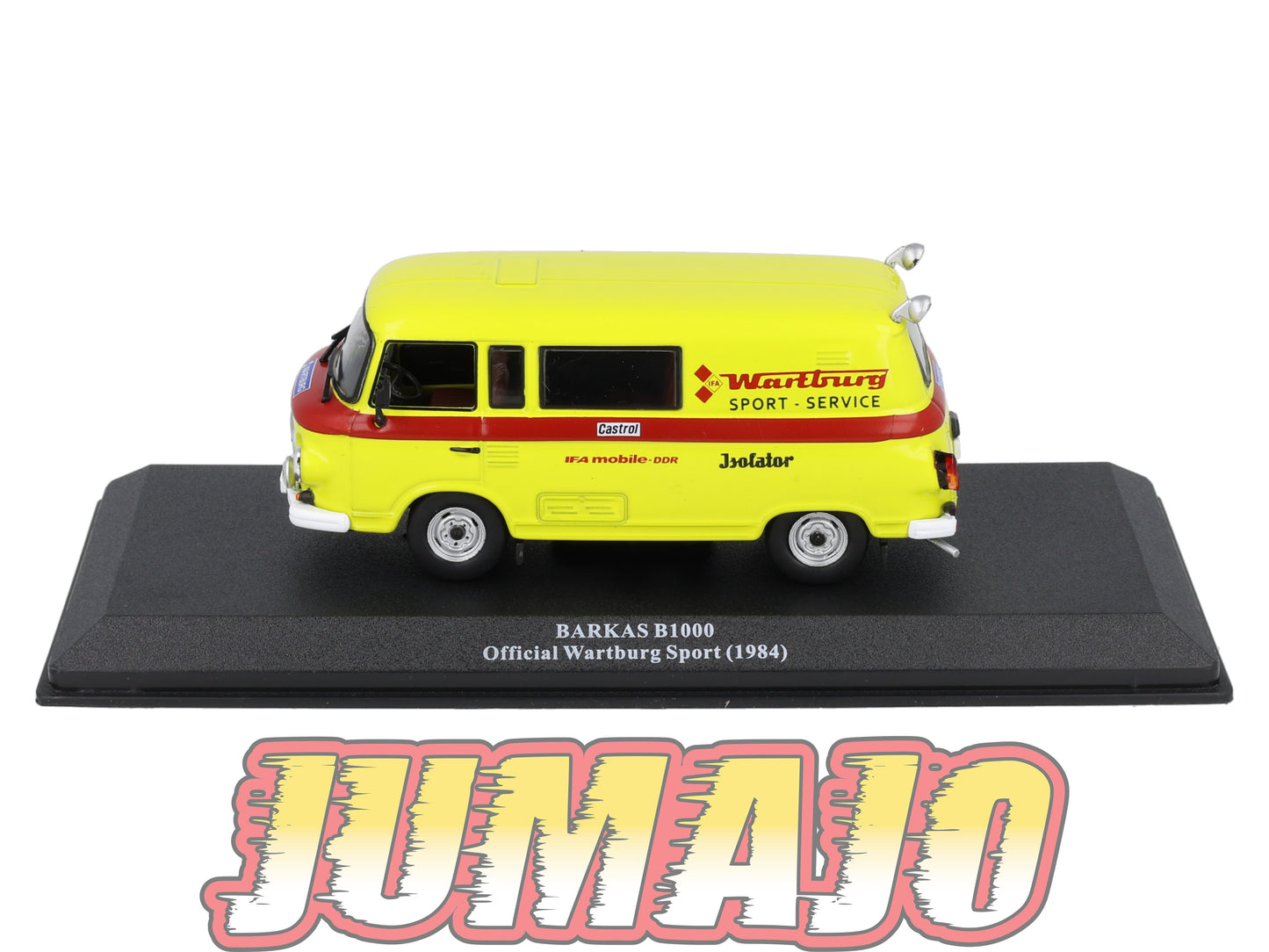 VAR36 Voiture 1/43 ALTAYA Rallye d'assistance BARKAS B1000 Wartburg Sport 1984