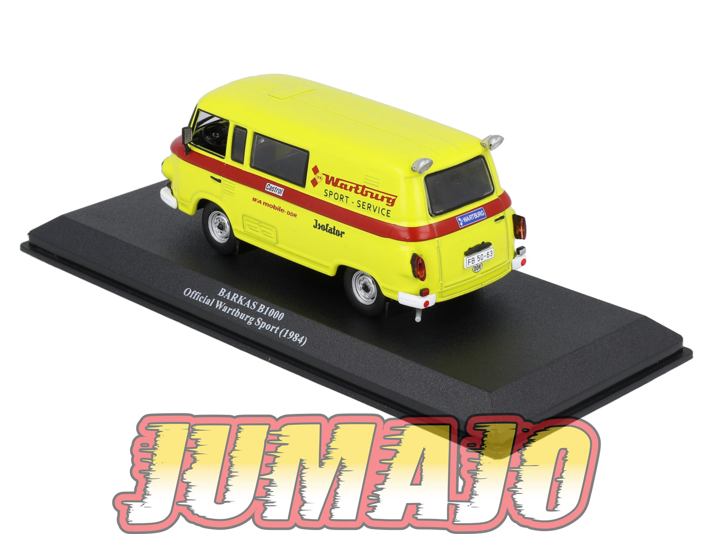 VAR36 Voiture 1/43 ALTAYA Rallye d'assistance BARKAS B1000 Wartburg Sport 1984