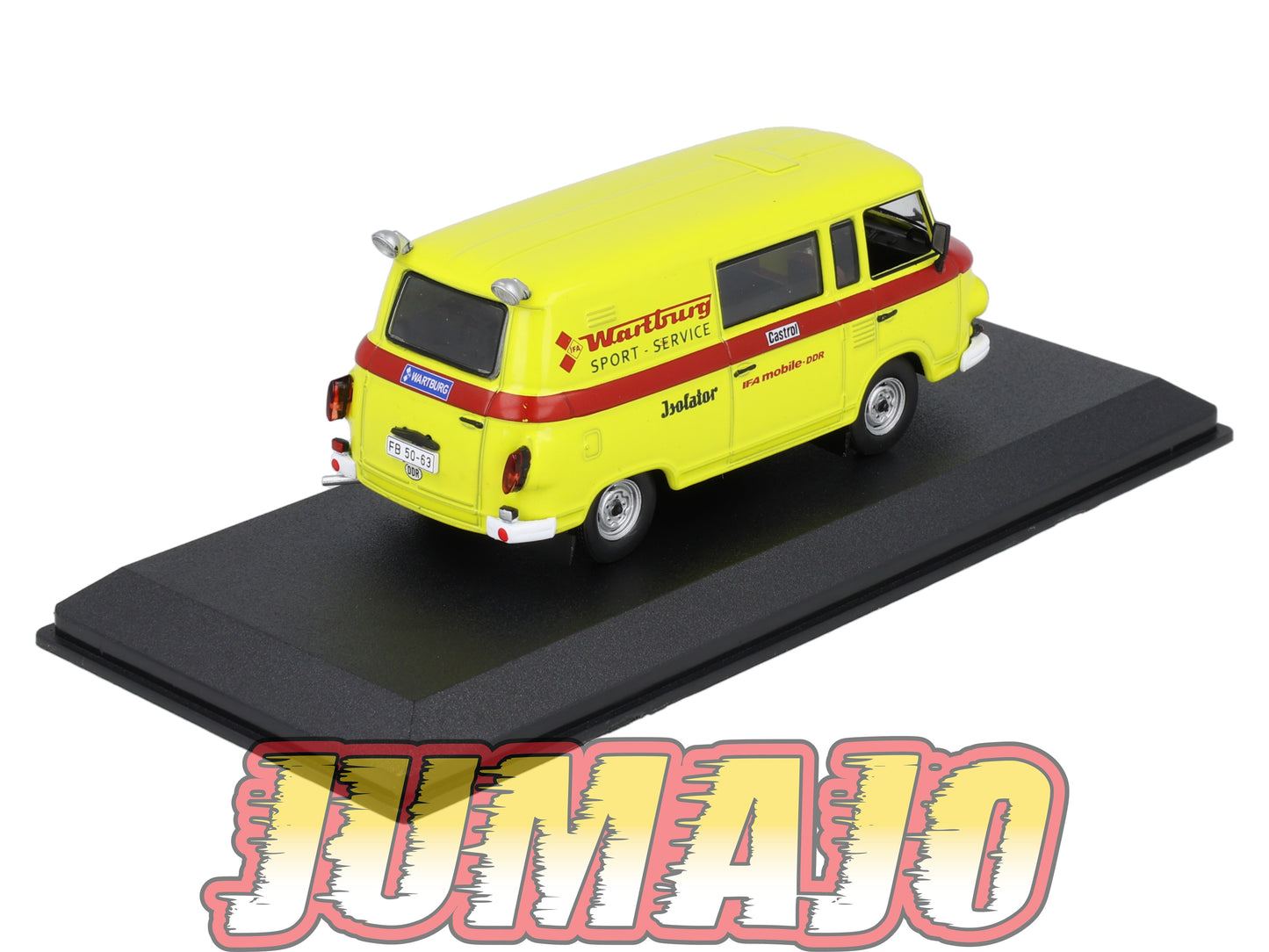 VAR36 Voiture 1/43 ALTAYA Rallye d'assistance BARKAS B1000 Wartburg Sport 1984