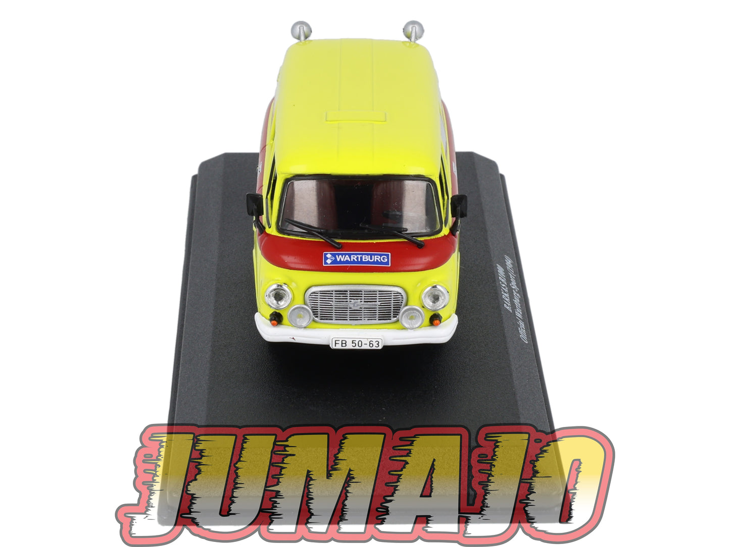 VAR36 Voiture 1/43 ALTAYA Rallye d'assistance BARKAS B1000 Wartburg Sport 1984
