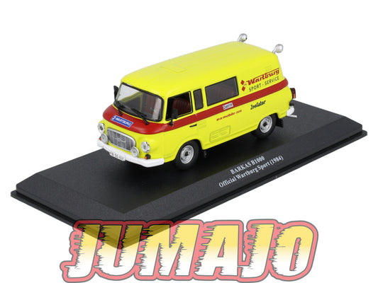 VAR36 Voiture 1/43 ALTAYA Rallye d'assistance BARKAS B1000 Wartburg Sport 1984