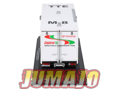 VAR38 Voiture 1/43 ALTAYA Rallye d'assistance MERCEDES BENZ 814D Long Toyota WRT Castrol 1993 1994