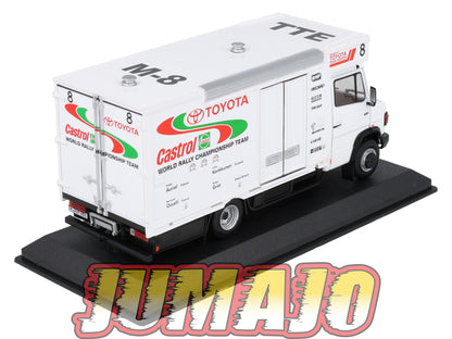 VAR38 Voiture 1/43 ALTAYA Rallye d'assistance MERCEDES BENZ 814D Long Toyota WRT Castrol 1993 1994
