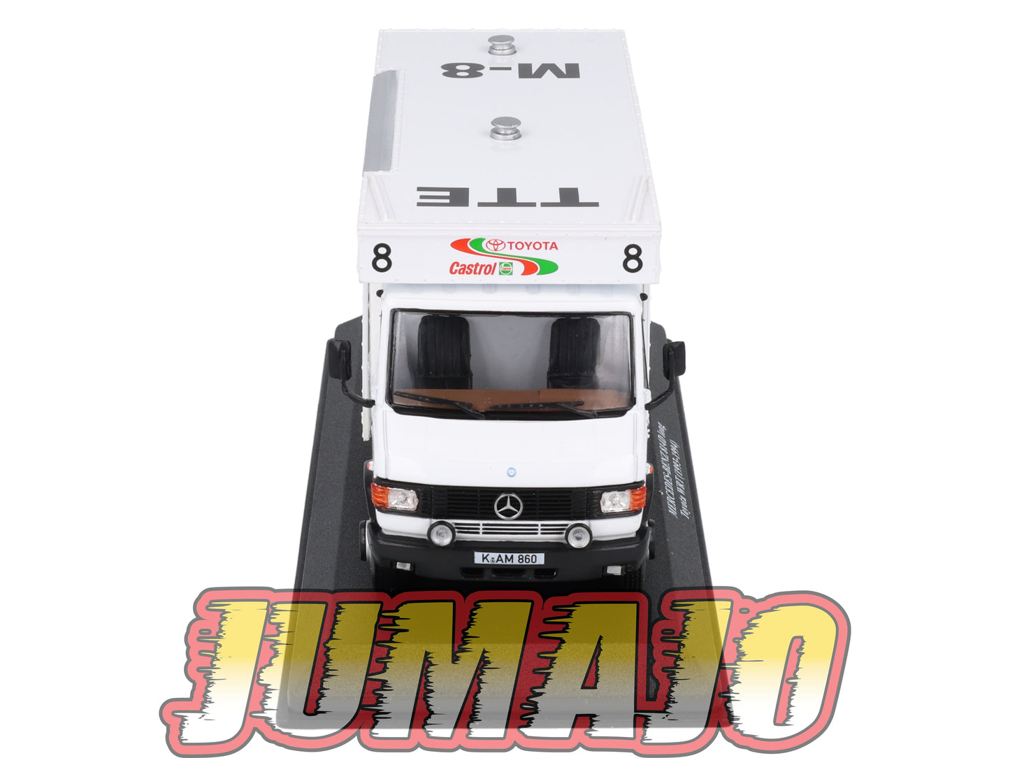 VAR38 Voiture 1/43 ALTAYA Rallye d'assistance MERCEDES BENZ 814D Long Toyota WRT Castrol 1993 1994
