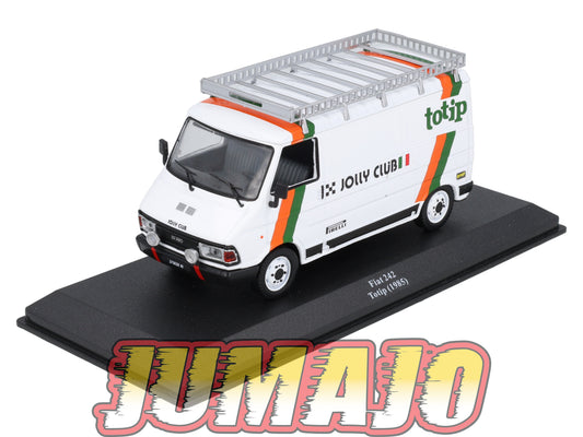 VAR45 Voiture 1/43 ALTAYA Rallye d'assistance FIAT 242 Totip 1985
