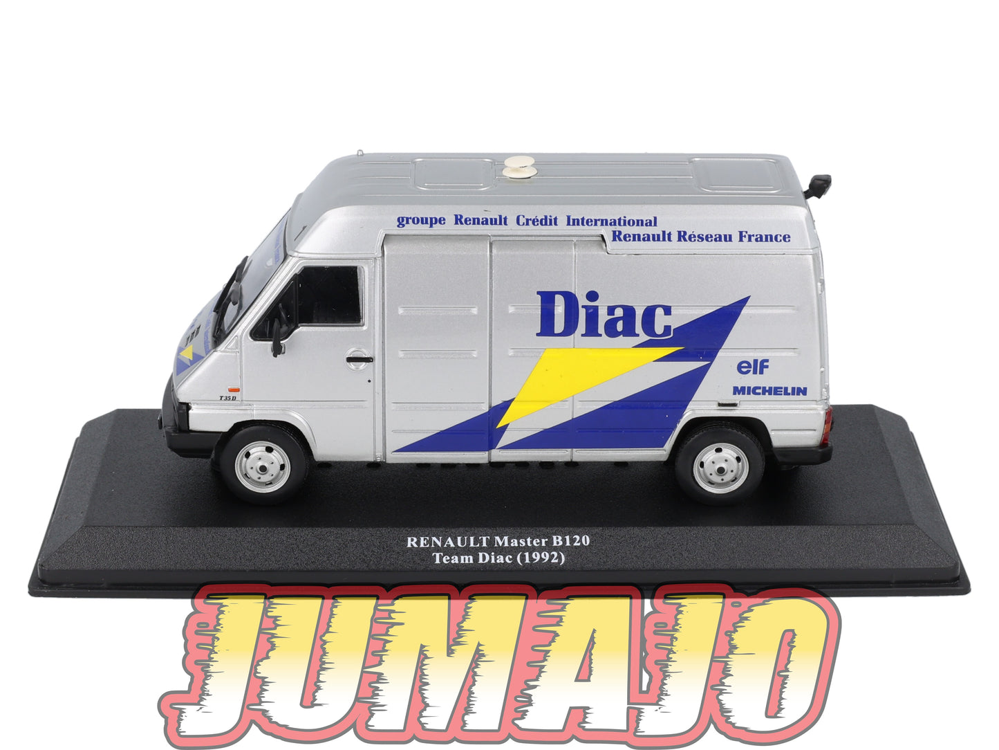 VAR49 Voiture 1/43 ALTAYA Rallye d'assistance RENAULT Master B120 Diac 1992