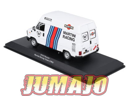VAR4 Voiture 1/43 ALTAYA Rallye d'assistance FIAT Ducato Martini racing 1984