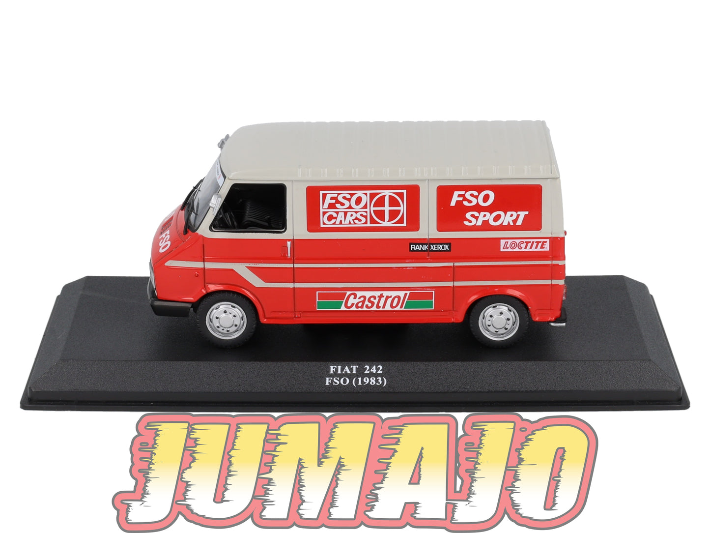 VAR51 Voiture 1/43 ALTAYA Rallye d'assistance FIAT 242 FSO Cars 1983