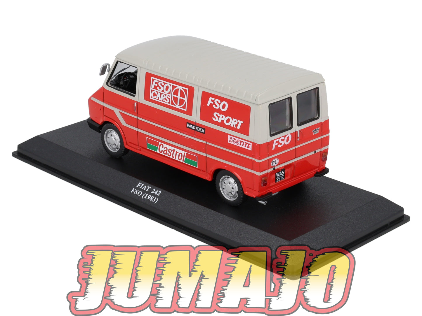 VAR51 Voiture 1/43 ALTAYA Rallye d'assistance FIAT 242 FSO Cars 1983