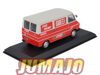 VAR51 Voiture 1/43 ALTAYA Rallye d'assistance FIAT 242 FSO Cars 1983
