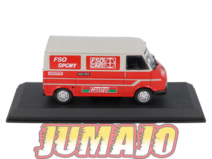 VAR51 Voiture 1/43 ALTAYA Rallye d'assistance FIAT 242 FSO Cars 1983