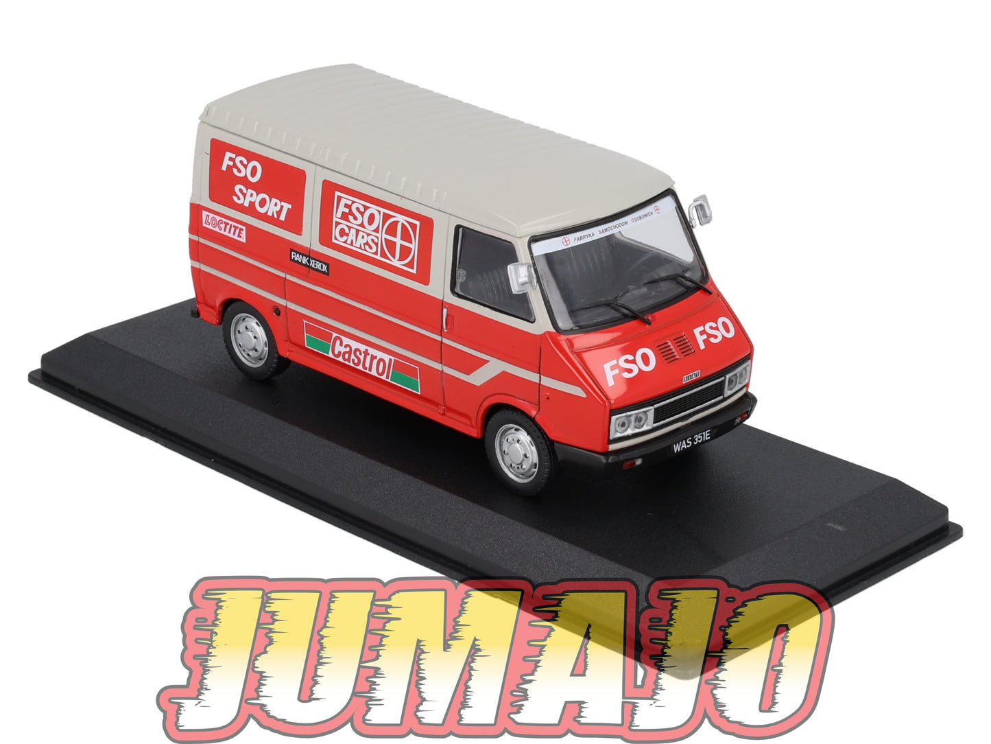 VAR51 Voiture 1/43 ALTAYA Rallye d'assistance FIAT 242 FSO Cars 1983
