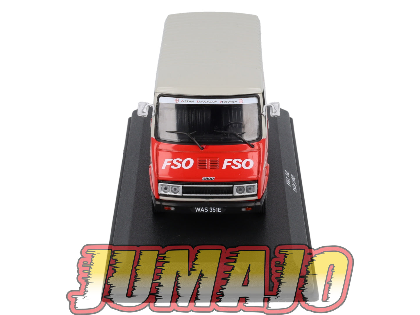 VAR51 Voiture 1/43 ALTAYA Rallye d'assistance FIAT 242 FSO Cars 1983