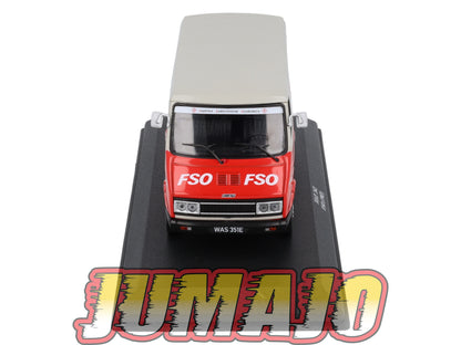 VAR51 Voiture 1/43 ALTAYA Rallye d'assistance FIAT 242 FSO Cars 1983