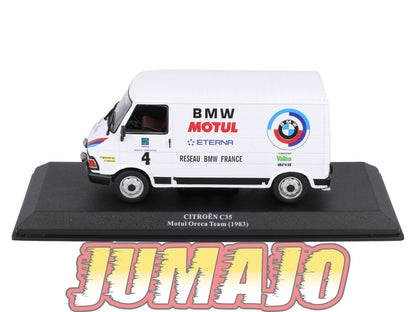 VAR55 Voiture 1/43 ALTAYA Rallye d'assistance CITROEN C35 Oreca Team 1983