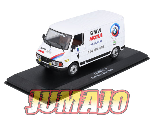 VAR55 Voiture 1/43 ALTAYA Rallye d'assistance CITROEN C35 Oreca Team 1983