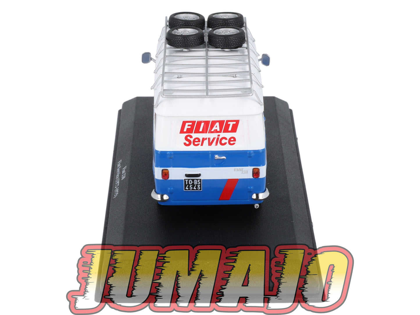 VAR66 Voiture 1/43 ALTAYA Rallye d'assistance FIAT 238 Service 1972