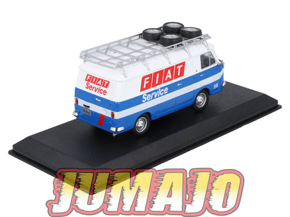 VAR66 Voiture 1/43 ALTAYA Rallye d'assistance FIAT 238 Service 1972