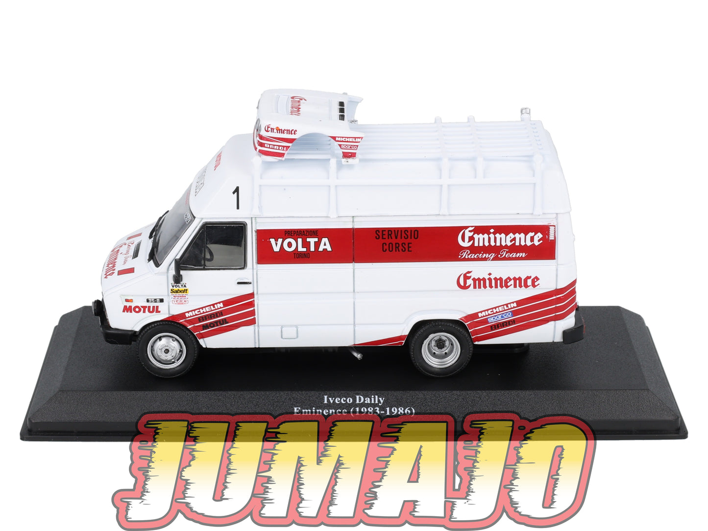 VAR68 Voiture 1/43 ALTAYA Rallye d'assistance IVECO Daily Eminence 1983