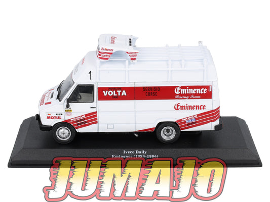 VAR68 Voiture 1/43 ALTAYA Rallye d'assistance IVECO Daily Eminence 1983