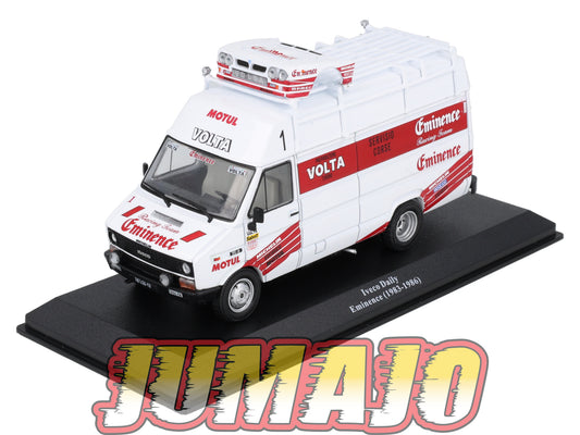 VAR68 Voiture 1/43 ALTAYA Rallye d'assistance IVECO Daily Eminence 1983