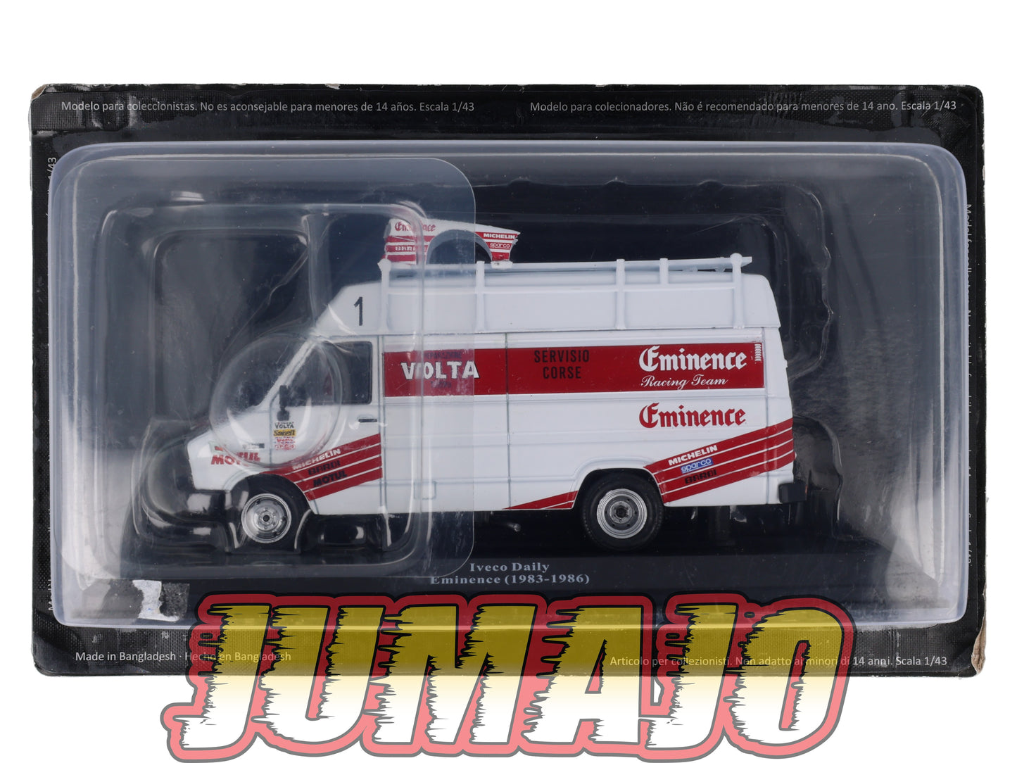 VAR68 Voiture 1/43 ALTAYA Rallye d'assistance IVECO Daily Eminence 1983