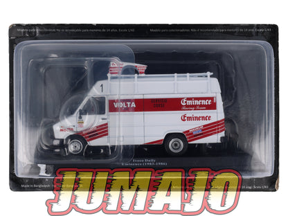 VAR68 Voiture 1/43 ALTAYA Rallye d'assistance IVECO Daily Eminence 1983
