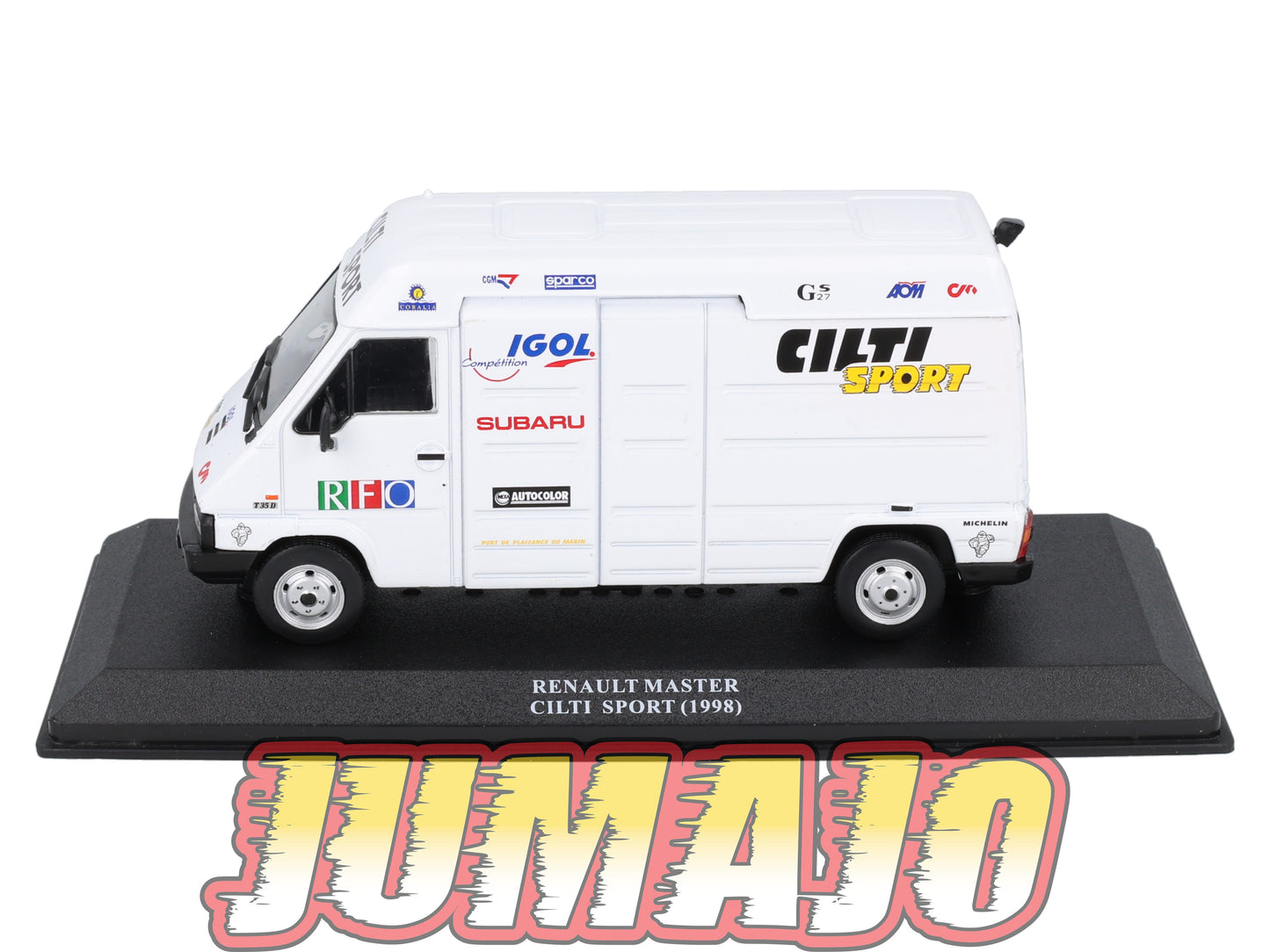 VAR76 Voiture 1/43 ALTAYA Rallye d'assistance RENAULT Master Cilti Sport 1998