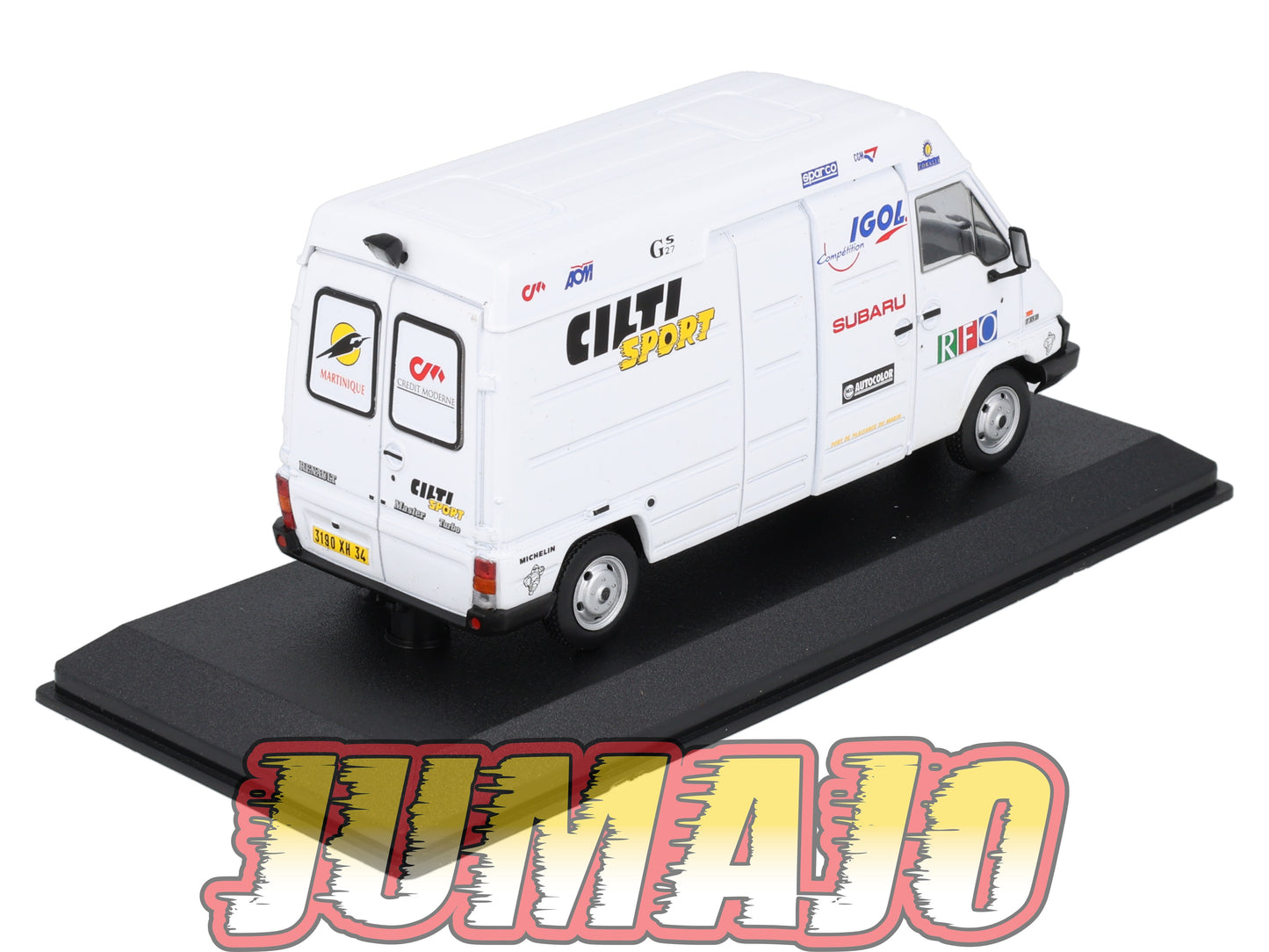 VAR76 Voiture 1/43 ALTAYA Rallye d'assistance RENAULT Master Cilti Sport 1998