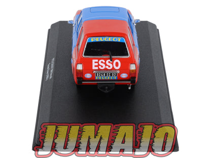 VAR8 Voiture 1/43 ALTAYA Rallye d'assistance PEUGEOT 504 Break Esso 1981