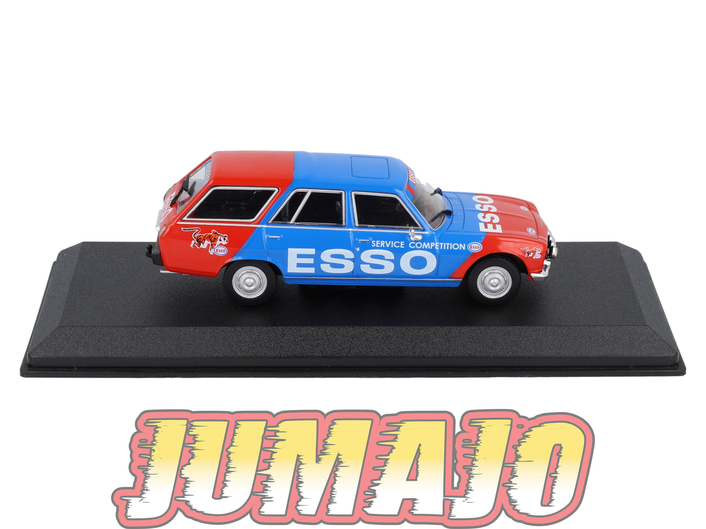 VAR8 Voiture 1/43 ALTAYA Rallye d'assistance PEUGEOT 504 Break Esso 1981