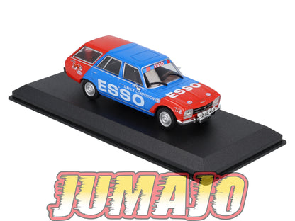 VAR8 Voiture 1/43 ALTAYA Rallye d'assistance PEUGEOT 504 Break Esso 1981