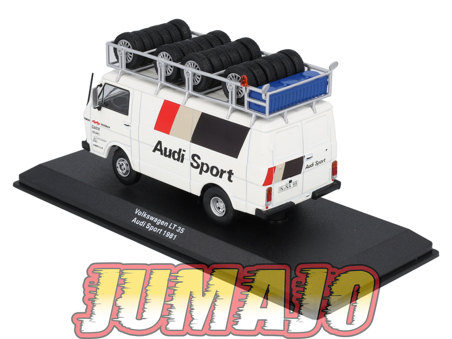 VAR9 Voiture 1/43 ALTAYA Rallye d'assistance VOLKSWAGEN LT 35 Audi sport 1981