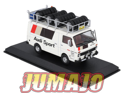VAR9 Voiture 1/43 ALTAYA Rallye d'assistance VOLKSWAGEN LT 35 Audi sport 1981